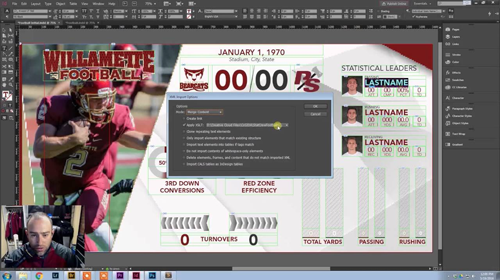InDesign StatCrew XML Integration